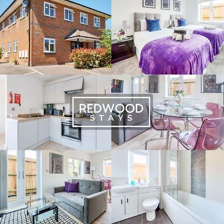 Modern Serviced Apartments For Contractors & Families With Free Parking, Wifi & Netflix By Redwood Stays Basingstoke Dış mekan fotoğraf