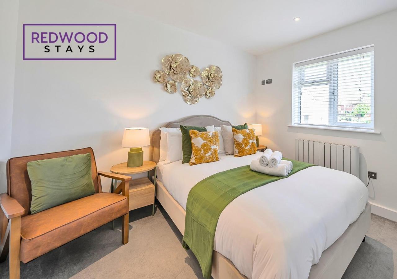 Modern Serviced Apartments For Contractors & Families With Free Parking, Wifi & Netflix By Redwood Stays Basingstoke Dış mekan fotoğraf