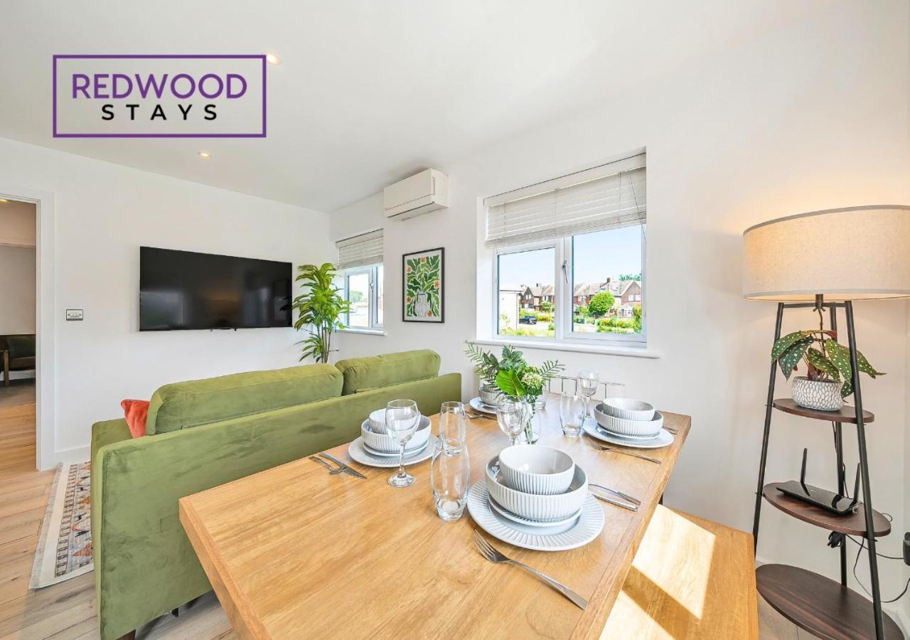 Modern Serviced Apartments For Contractors & Families With Free Parking, Wifi & Netflix By Redwood Stays Basingstoke Dış mekan fotoğraf