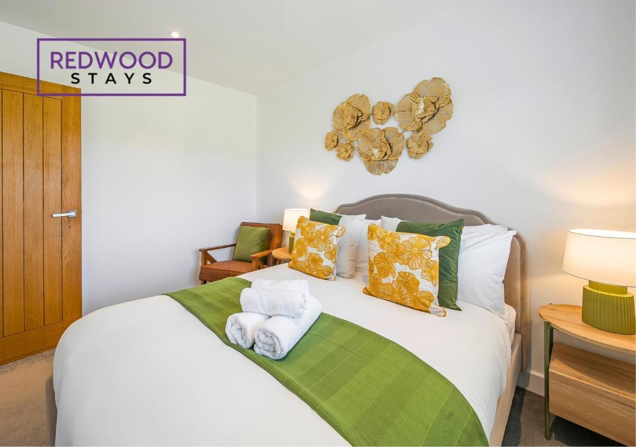 Modern Serviced Apartments For Contractors & Families With Free Parking, Wifi & Netflix By Redwood Stays Basingstoke Dış mekan fotoğraf